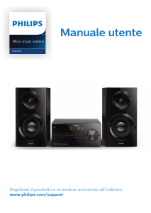 Manuale Philips BTB2570 Stereo set