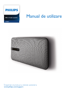 Manual Philips BTB2670 Stereo set