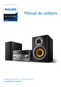 Manual Philips BTB8000 Stereo set