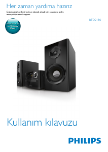 Kullanım kılavuzu Philips BTD2180 Stereo müzik seti