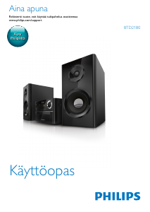 Käyttöohje Philips BTD2180 Stereosetti