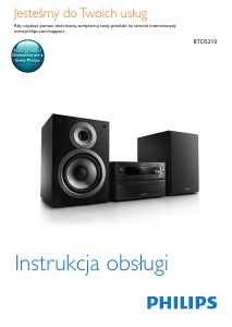 Instrukcja Philips BTD5210 Zestaw stereo