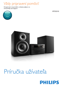 Návod Philips BTD5210 Stereo súprava