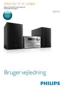 Brugsanvisning Philips BTD7170 Stereo sæt