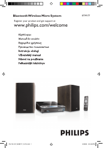 Návod Philips BTM177 Stereo súprava