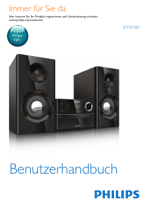 Bedienungsanleitung Philips BTM2180 Stereoanlage