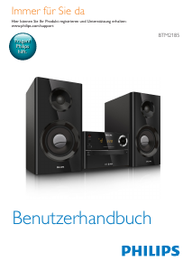Bedienungsanleitung Philips BTM2185 Stereoanlage