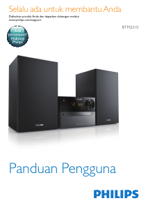 Panduan Philips BTM2310 Set Stereo