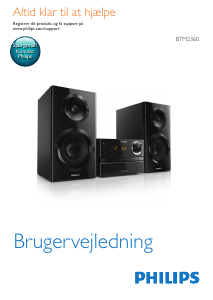 Brugsanvisning Philips BTM2360 Stereo sæt