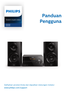 Panduan Philips BTM2560 Set Stereo