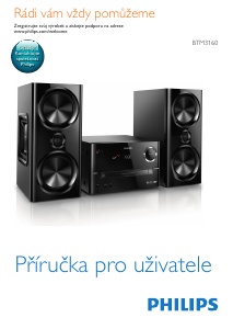 Manuál Philips BTM3160 Stereo souprava