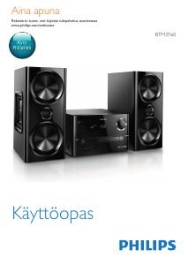 Käyttöohje Philips BTM3160 Stereosetti