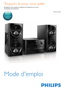 Mode d’emploi Philips BTM3160 Stéréo
