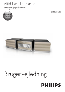 Brugsanvisning Philips BTM5000 Stereo sæt