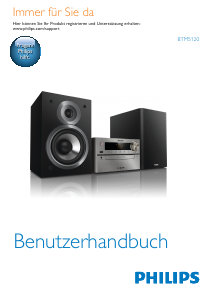 Bedienungsanleitung Philips BTM5120 Stereoanlage