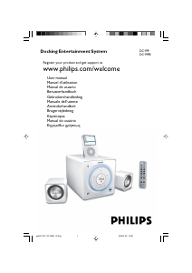 Bruksanvisning Philips DC199 Stereoanläggning