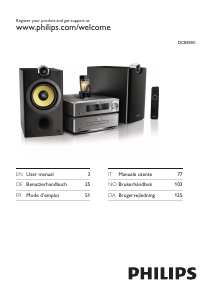 Handleiding Philips DCB8000 Stereoset