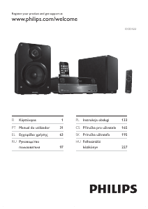 Használati útmutató Philips DCD322 Sztereóberendezés