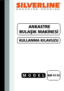 Kullanım kılavuzu Silverline BM 9110 Bulaşık makinesi