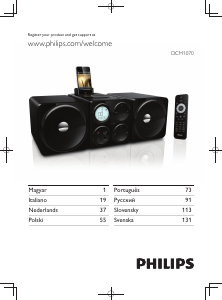 Návod Philips DCM1070 Stereo súprava