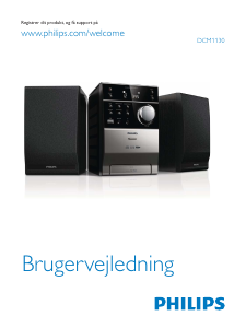 Brugsanvisning Philips DCM1130 Stereo sæt