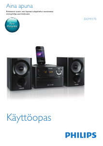 Käyttöohje Philips DCM1170 Stereosetti