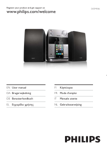 Handleiding Philips DCM186 Stereoset