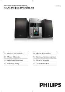 Návod Philips DCM186 Stereo súprava