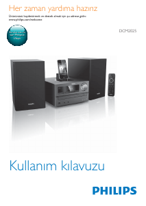 Bedienungsanleitung Philips DCM2025 Stereoanlage