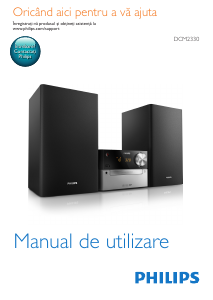 Manual Philips DCM2330 Stereo set