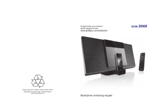 Vadovas Philips DCM3060 Stereofoninis rinkinys