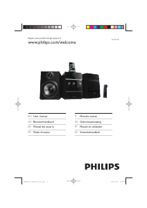 Bruksanvisning Philips DCM378 Stereoanläggning