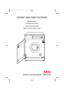 Manual de uso AEG-Electrolux L16866 Lavasecadora