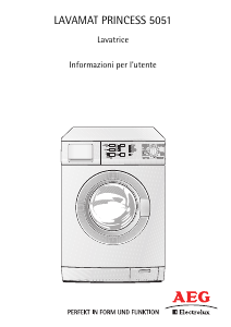 Manuale AEG-Electrolux LP5051 Lavatrice