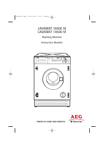 Handleiding AEG-Electrolux L14500VI Wasmachine