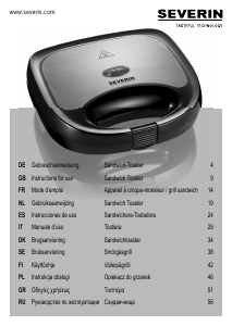 Manual Severin SA 2969 Contact Grill