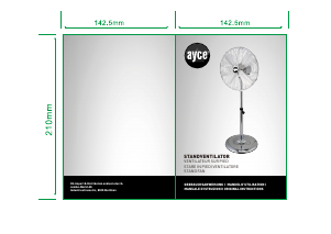 Handleiding AYCE FD-40M Ventilator