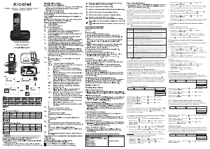 Handleiding Alcatel F860 Voice Draadloze telefoon