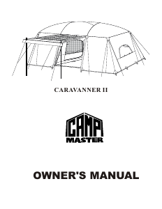 Manual Camp Master Caravanner II Tent