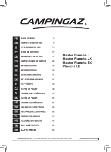 Kullanım kılavuzu Campingaz Master Plancha LX Mangal
