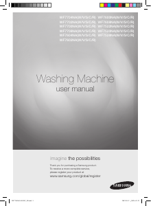 Handleiding Samsung WF7600NAW Wasmachine