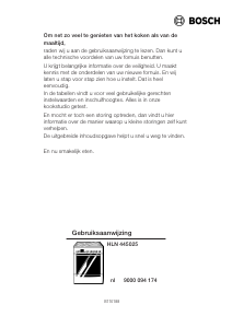 Használati útmutató Bosch HLN445025 Tűzhely