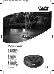Руководство Oase Water Starlet Насос для фонтана