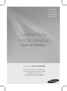 Mode d’emploi Samsung HT-D450K Système home cinéma