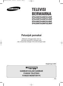 Panduan Samsung SP-43J5HF Televisi