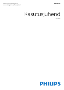 Kasutusjuhend Philips 24PFS6855 LED-teler
