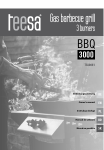 Manual Teesa TSA0081 Barbecue