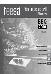 Manual Teesa TSA0080 Barbecue