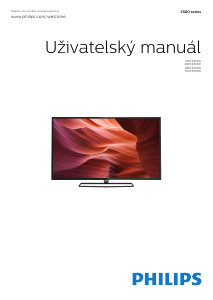 Manuál Philips 32PFK5500 LED televize
