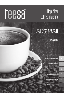 Manual Teesa TSA4006 Cafetieră